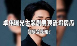 卓伟爆料古装顶流男星视频,娱乐圈再掀风波